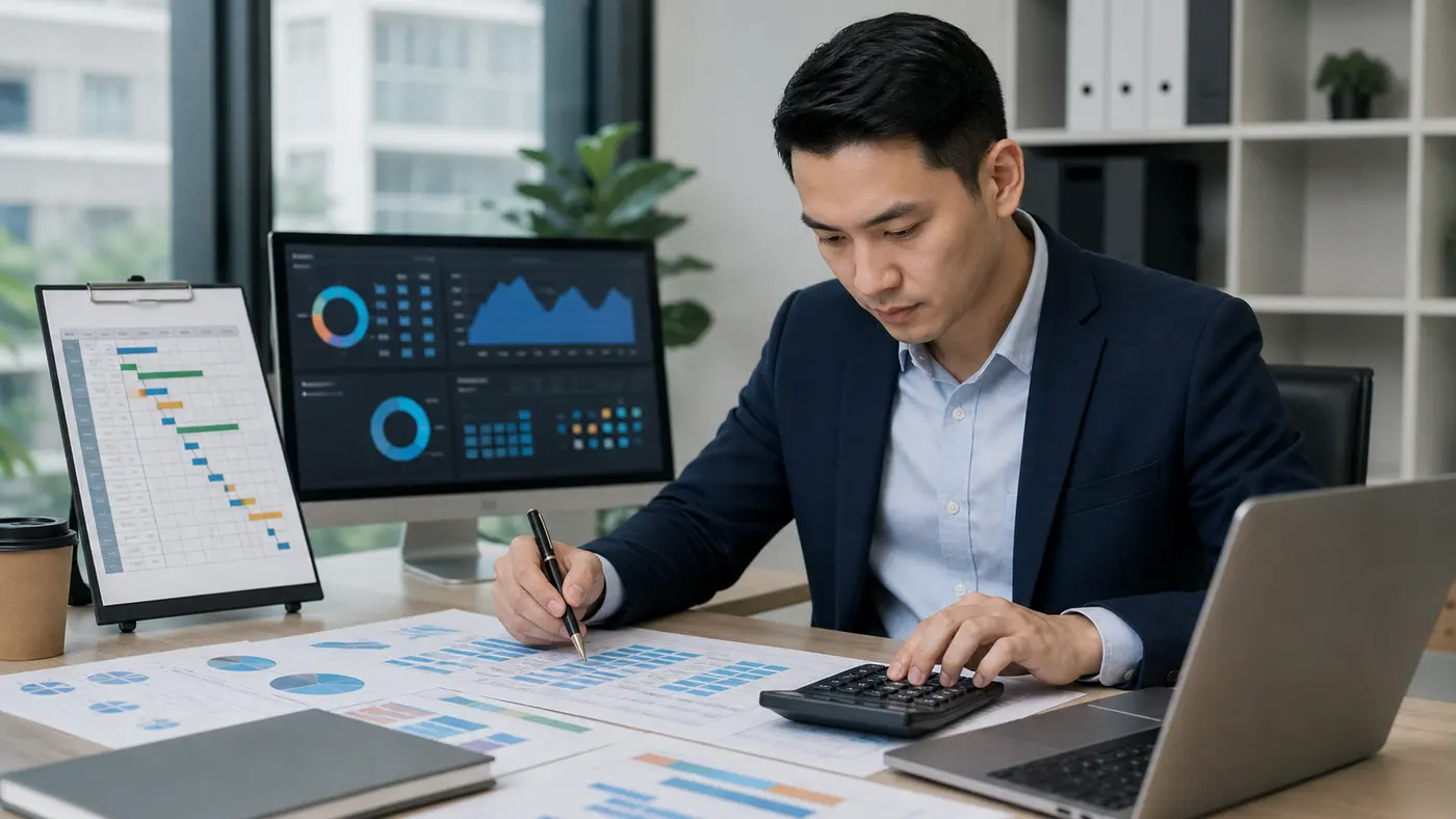 dự toán tổng chi phí sở hữu phần mềm